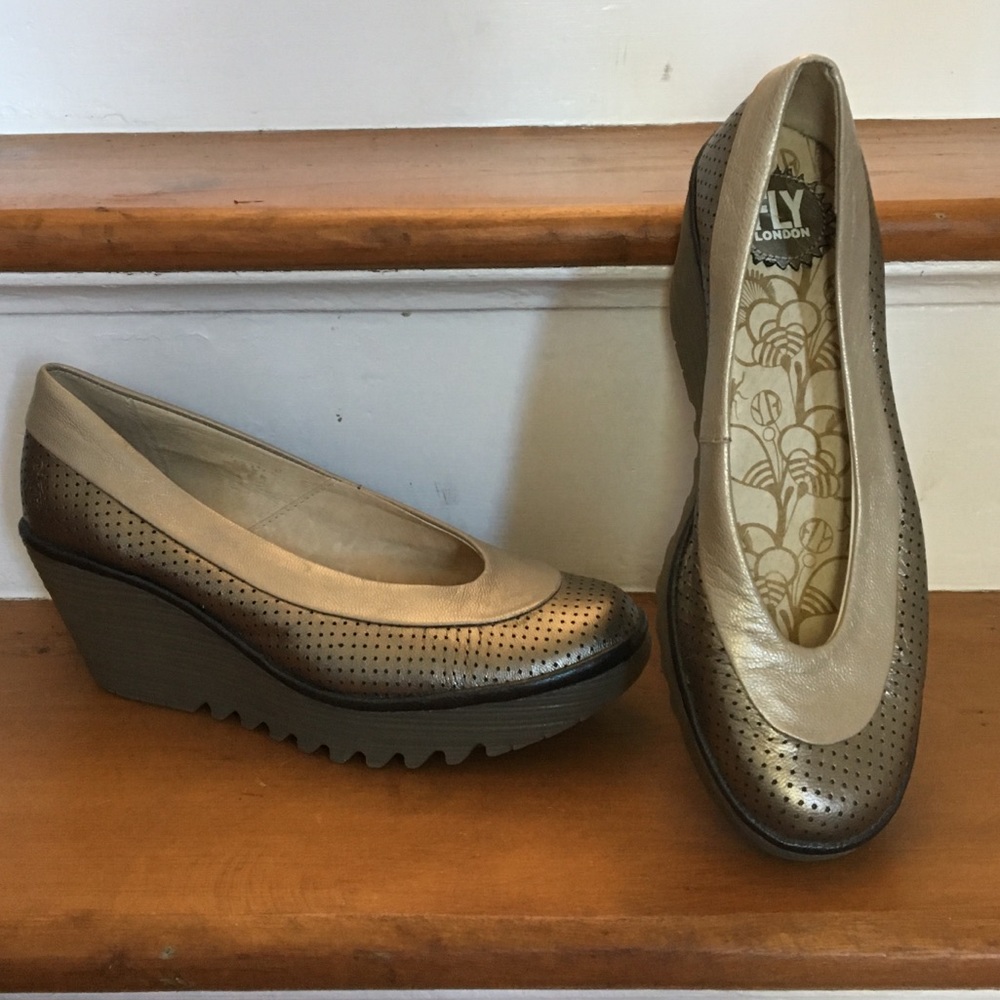 Fly London slip on shoes
